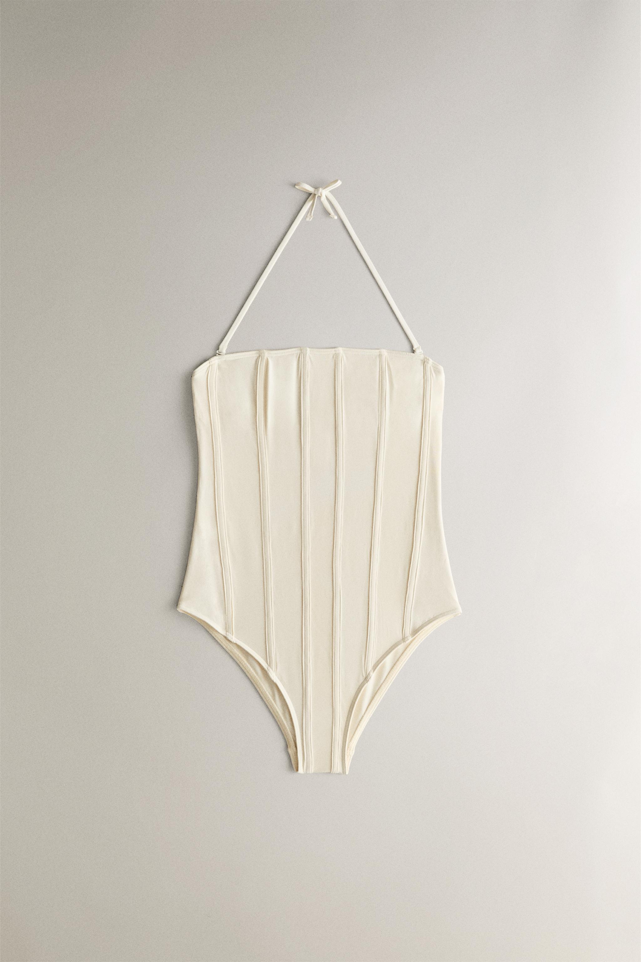 MAILLOT DE BAIN PLAGE FAÇON CORSET